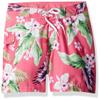Kanu Surf Little Girls Sassy UPF 50+ Quick Dry Beach Coverup Boardshort, Alania Pink Floral, Small (4) view 1