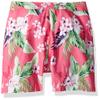 Kanu Surf Little Girls Sassy UPF 50+ Quick Dry Beach Coverup Boardshort, Alania Pink Floral, Small (4) view 2