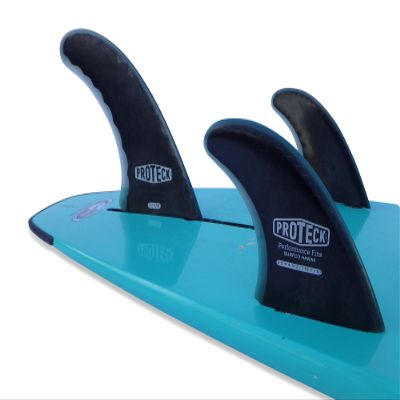 SurfCo - Pro Teck 7" Performance Fin Combo Set w/4.25" Future Side Fins