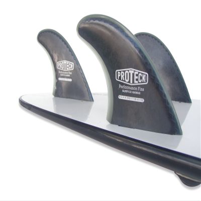 SurfCo - Pro Teck 4.50" Performance Fin Thruster Set for FCS (Set of 3)
