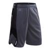 1Bests Mens Athletic Running Quick-Drying Breathable Basketball Loose Shorts with Zip Pockets (4XL, 167-Grey) view 1