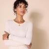 Amazon Essentials Women's Regular-Fit Long-Sleeve Crewneck T-Shirt (Available in Plus Size), Oatmeal Heather, X-Small view 4
