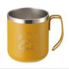 Captain Stag UE-3434 Mug, Cup, Double Stainless Steel, Vacuum Insulated, Hot or Cold Retention, 11.8 fl oz (350 ml), Yellow view 1