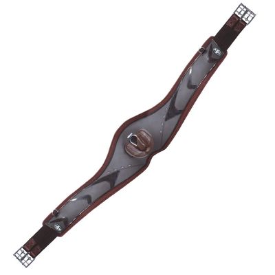 Professional's Choice Contoured VenTECH Jump Girth (56", Chocolate)