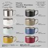 Captain Stag UE-3429 Mug, Cup, Double Stainless Steel, Vacuum Insulated, Hot or Cold Insulated, 11.8 fl oz (350 ml), Black view 4