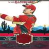 Sports Memorabilia Autograph Warehouse 343483 Adrian Gonzalez Player Worn Jersey Patch Baseball Card - Boston Red Sox 2011 Topps All Star No. AS4 view 1