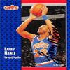 Sports Memorabilia Larry Nance Autographed Basketball Card (Cleveland Cavaliers, SC) 1991 Fleer #37 - Unsigned Basketball Cards view 1