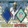 Autograph Warehouse 345052 Akin Ayodele Player Worn Jersey Patch Football Card - Purdue Boilermakers 2002 Topps Debut All Star No. AMAA Rookie view 1