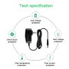 MyVolts 12V Power Supply Adaptor Compatible with Vision Fitness X1500 Elliptical Trainer - US Plug view 4