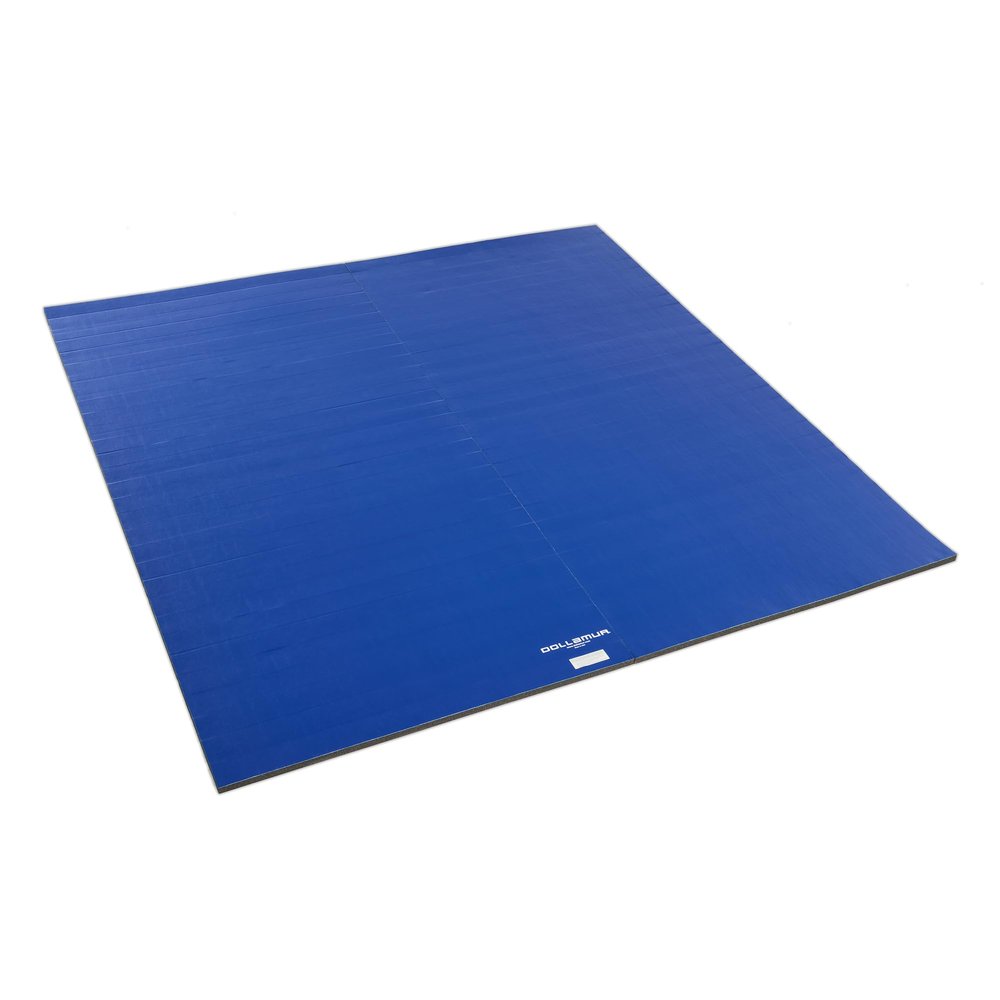Dollamur 10x10x1.25 Wrestling Mat, Royal Blue, Home Workouts, Exercise