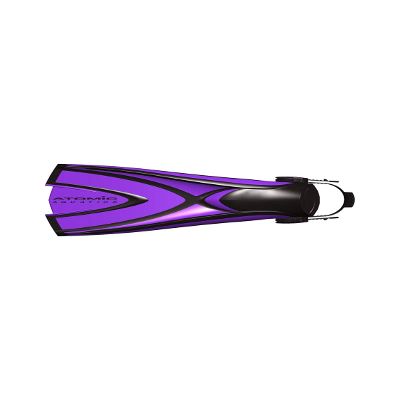 Atomic Aquatic X1 Scuba Diving Fin - Aqua - Medium