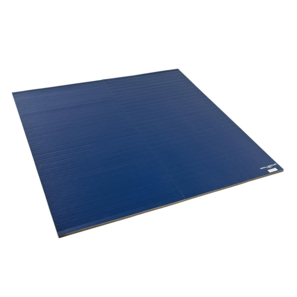 Dollamur 10x10x1.25 Wrestling Mat, Navy, Home Workouts, Exercise
