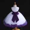 ekidsbridal Rose Petals White Flower Girl Dresses Pageant Dress Baptism Dress 007ss 10 view 2
