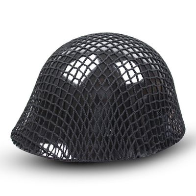 Tactical Helmet Net Cover Nylon Camo Netting for M1 M35 M88 MK1 MK2 GK80 Military Airsoft Paintball Helmet-Black Green