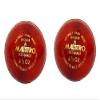 CW Maestro Red Leather Cricket Ball 4Pc Hand Stitch Pack of 12 Weight 156gm Approx view 2