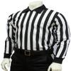 Smitty Lacrosse Officials Mesh Long Sleeve Shirt (Medium) Black White view 1