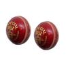 CW Special Test Red Leather Cricket Ball 4 Piece Red Cricket Ball Professional Weight 156gram Pack of 12 view 1