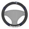 FANMATS 15166 New England Patriots Embroidered Steering Wheel Cover view 1