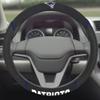 FANMATS 15166 New England Patriots Embroidered Steering Wheel Cover view 2