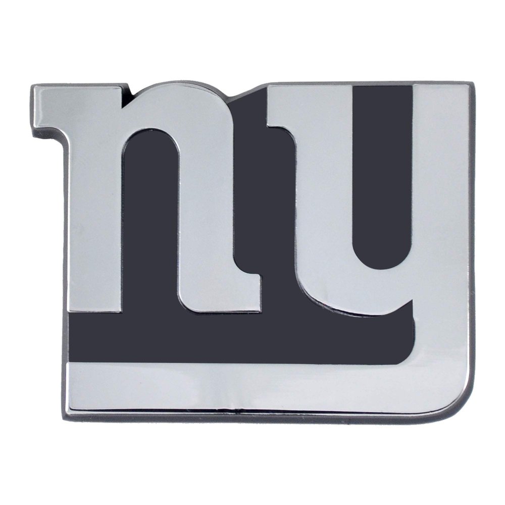 FANMATS 21383 New York Giants 3D Chrome Metal Auto Emblem