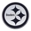 FANMATS 20866 Pittsburgh Steelers 3D Chrome Metal Auto Emblem - Steelers Primary Logo view 1
