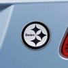 FANMATS 20866 Pittsburgh Steelers 3D Chrome Metal Auto Emblem - Steelers Primary Logo view 2