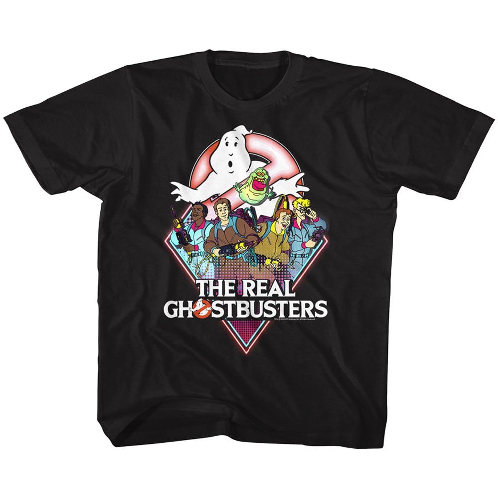 American Classics Real Ghostbusters Realgb Youth T-Shirt - Black - 4T