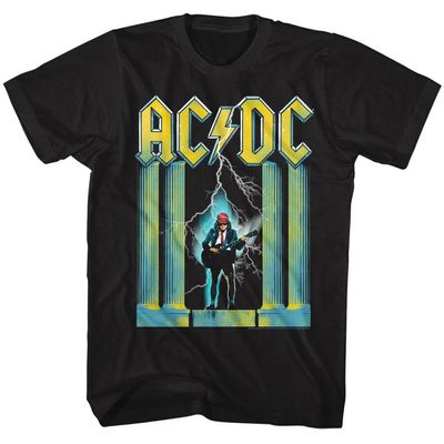 American Classics AC/DC Who Made Who Angus Young Graphic T Shirt Black 2X