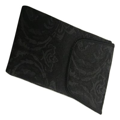 Rio Double quilt Cloth Eyeglass Case ! (Black)
