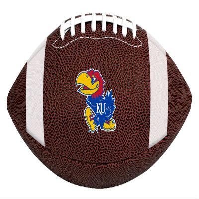 Rawlings Official NCAA Air It Out Gametime Football, Youth Size, University of Kansas Jayhawks