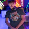 American Classics Street Fighter Group Circle Navy Heather Youth T-Shirt Tee view 4