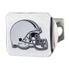 Cleveland Browns NFL Chrome Metal Hitch Cover with 3D Chrome Team Logo by FANMATS - Unique Molded Design  Easy Installation on Truck, SUV, Car - Ideal Gift for Die Hard Football Fan view 1