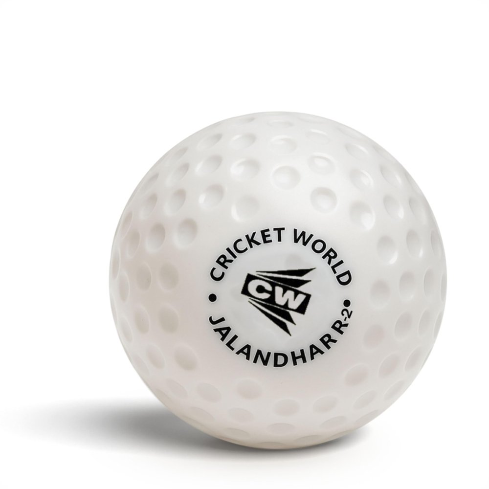 CW Pack of 12 Hockey Turf Dimple Balls White for General Training & Practice