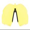 Revision Military 4-0152-0067 Replacement Lenses-Stingerhawk Eyewear, Yellow view 1