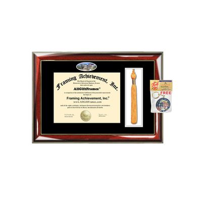 AllGiftFrames University of Texas El Paso Tassel Diploma Frame UTEP Campus Picture Double Degree Plaque Tassel Holder Framing Graduation Gift Bachelor Master MBA Doctorate PHD Certificate Case