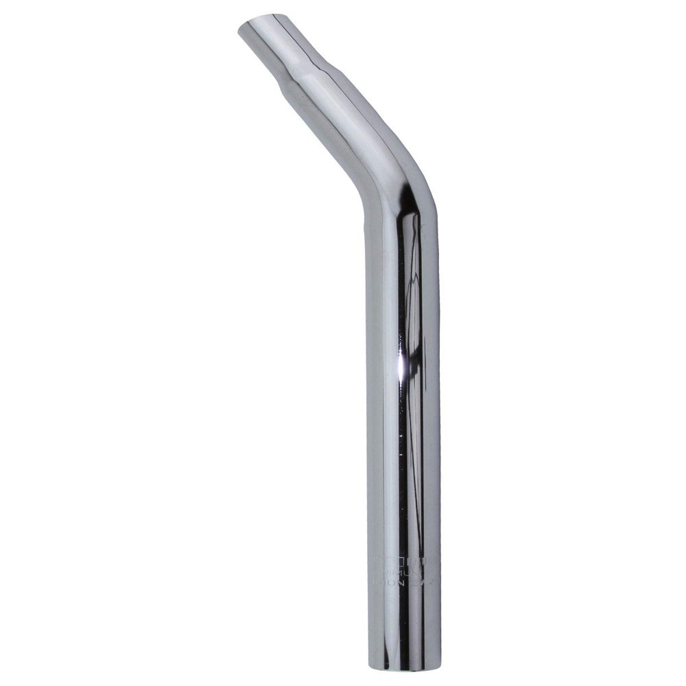 Alta Lay-Back Steel Seatpost W/O Support Steel Chrome (27.2mm)