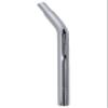 Alta Lay-Back Steel Seatpost W/O Support Steel Chrome (27.2mm) view 1