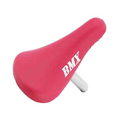 Alta 12" BMX Kids Bike Saddle W/ 22.2mm Post, (Pink)