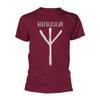 Burzum Men's Rune (Maroon) T-Shirt Small Red view 1