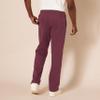 Amazon Essentials Men's Fleece Open Bottom Sweatpant (Available in Big & Tall), Burgundy, Medium view 3