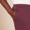 Amazon Essentials Men's Fleece Open Bottom Sweatpant (Available in Big & Tall), Burgundy, Medium view 4
