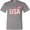 5X-Large Oxford Mens USA National Pride T-Shirt view 1