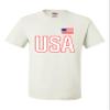 3X-Large White Mens USA National Pride T-Shirt view 1