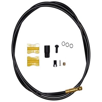 Shimano SM-BH90 hose for XT M8020 long banjo, rear, 1700 mm, black
