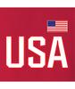 Go All Out X-Large Red Mens USA National Pride Sweatshirt Crewneck view 4