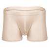 MSemis Mens Ice Silk Underwear Trunks Seamless Transparent Pouch Boxer Briefs Underpants Nude Medium view 1
