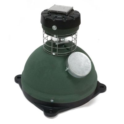 Capsule Feeder Game Feeder with 1000LB Capacity, 360-Degree Broadcast Hunting Game Feeder