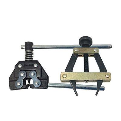 AZSSMUK Aobbmok Roller Chain Tools Kit #25-60 Holder Puller&Breaker Cutter for Bicycle,Motorcycle Chains (Carbon Steel)