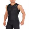 2XU Men's Multisport Tri Singlet (Black, Small) view 1