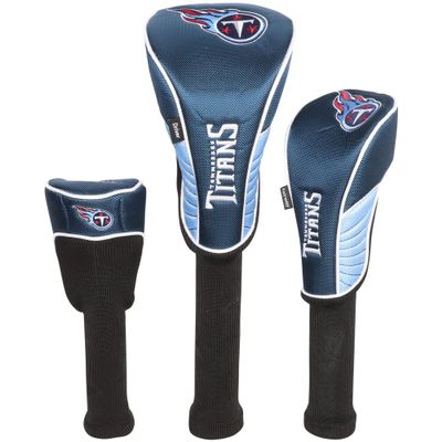 Team Effort Tennessee Titans Driver Fairway Hybrid Set of Three Headcovers